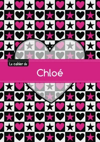Le cahier de Chloé - Blanc, 96p, A5 - C ur et étoile