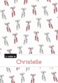  XXX - Le cahier de Christelle - Blanc, 96p, A5 - Ballerine.