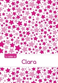  XXX - Le cahier de Clara - Blanc, 96p, A5 - Constellation Rose.