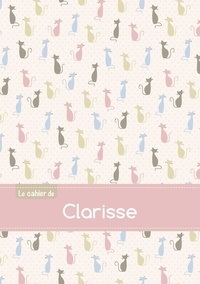  XXX - Le cahier de Clarisse - Séyès, 96p, A5 - Chats.
