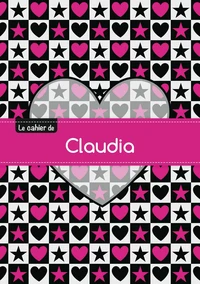 Le cahier de Claudia - Petits carreaux, 96p, A5 - C ur et étoile