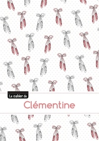  XXX - Le cahier de Clémentine - Blanc, 96p, A5 - Ballerine.