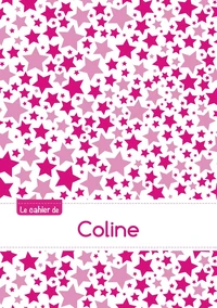 Le cahier de Coline - Petits carreaux, 96p, A5 - Constellation Rose