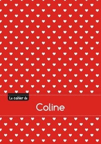  XXX - Le cahier de Coline - Petits carreaux, 96p, A5 - Petits c urs.