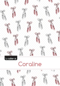  XXX - Le cahier de Coraline - Blanc, 96p, A5 - Ballerine.