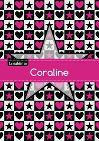  XXX - Le cahier de Coraline - Blanc, 96p, A5 - Étoile et c ur.