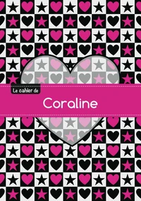 Le cahier de Coraline - Petits carreaux, 96p, A5 - C ur et étoile