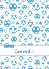  XXX - Le cahier de Corentin - Blanc, 96p, A5 - Football Marseille.