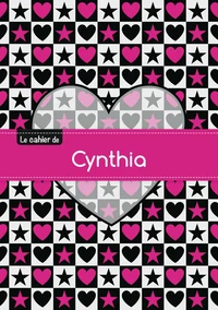 Le cahier de Cynthia - Blanc, 96p, A5 - C ur et étoile