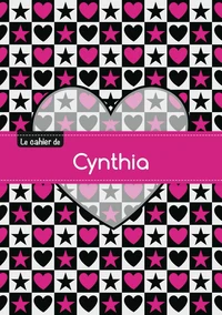Le cahier de Cynthia - Petits carreaux, 96p, A5 - C ur et étoile