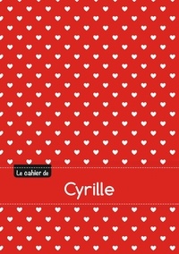  XXX - Le cahier de Cyrille - Blanc, 96p, A5 - Petits c urs.
