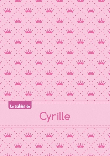  XXX - Le cahier de Cyrille - Blanc, 96p, A5 - Princesse.