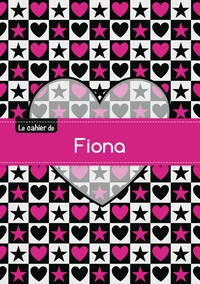 Le cahier de Fiona - Blanc, 96p, A5 - C ur et étoile