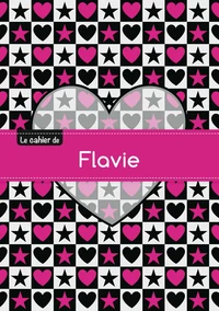 Le cahier de Flavie - Petits carreaux, 96p, A5 - C ur et étoile