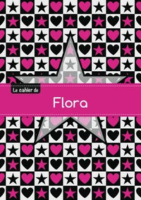 Le cahier de Flora - Blanc, 96p, A5 - Étoile et c ur