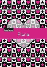 Le cahier de Flore - Blanc, 96p, A5 - C ur et étoile