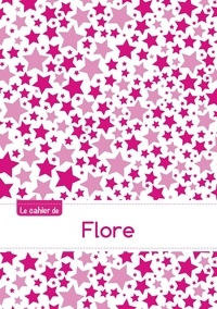  XXX - Le cahier de Flore - Blanc, 96p, A5 - Constellation Rose.