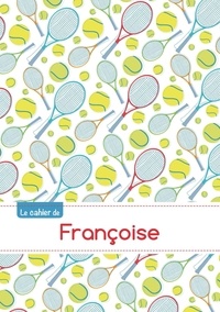  XXX - Le cahier de Françoise - Petits carreaux, 96p, A5 - Tennis.
