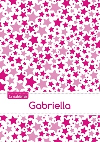 XXX - Le cahier de Gabriella - Séyès, 96p, A5 - Constellation Rose.