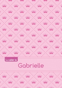  XXX - Le cahier de Gabrielle - Blanc, 96p, A5 - Princesse.