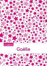 Le cahier de Gaëlle - Blanc, 96p, A5 - Constellation Rose