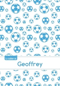  XXX - Le cahier de Geoffrey - Petits carreaux, 96p, A5 - Football Marseille.