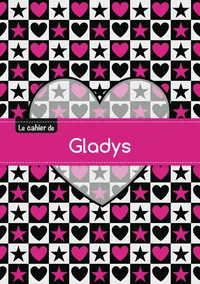 Le cahier de Gladys - Petits carreaux, 96p, A5 - C ur et étoile
