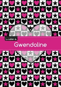 Le cahier de Gwendoline - Petits carreaux, 96p, A5 - C ur et étoile