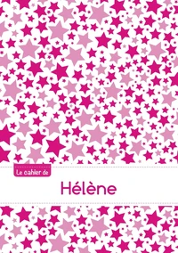 Le cahier de Hélène - Blanc, 96p, A5 - Constellation Rose