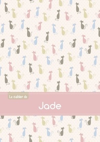  XXX - Le cahier de Jade - Petits carreaux, 96p, A5 - Chats.