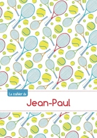  XXX - Le cahier de Jean-Paul - Petits carreaux, 96p, A5 - Tennis.