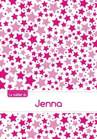 Le cahier de Jenna - Séyès, 96p, A5 - Constellation Rose