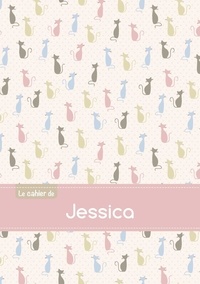  XXX - Le cahier de Jessica - Petits carreaux, 96p, A5 - Chats.