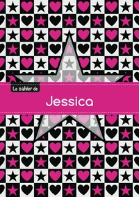 Le cahier de Jessica - Petits carreaux, 96p, A5 - Étoile et c ur