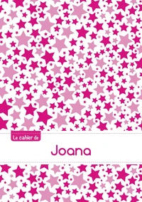 Le cahier de Joana - Blanc, 96p, A5 - Constellation Rose