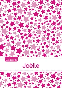 Le cahier de Joëlle - Blanc, 96p, A5 - Constellation Rose