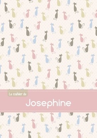  XXX - Le cahier de Josephine - Blanc, 96p, A5 - Chats.