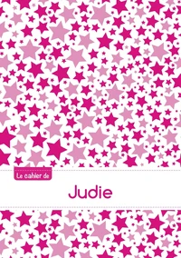 Le cahier de Judie - Blanc, 96p, A5 - Constellation Rose