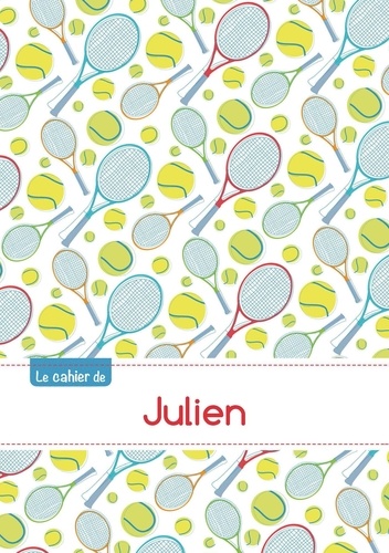  XXX - Le cahier de Julien - Blanc, 96p, A5 - Tennis.