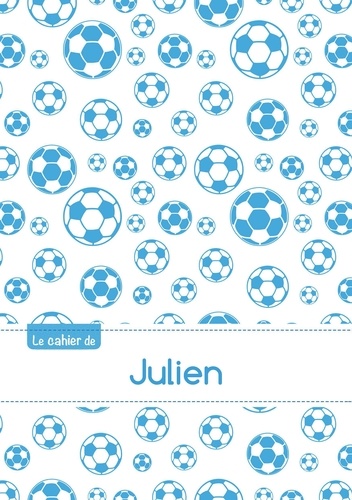  XXX - Le cahier de Julien - Petits carreaux, 96p, A5 - Football Marseille.