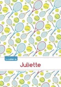  XXX - Le cahier de Juliette - Blanc, 96p, A5 - Tennis.