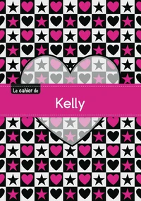 Le cahier de Kelly - Petits carreaux, 96p, A5 - C ur et étoile