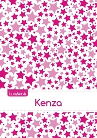  XXX - Le cahier de Kenza - Petits carreaux, 96p, A5 - Constellation Rose.