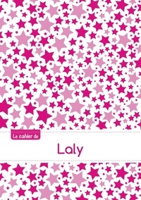  XXX - Le cahier de Laly - Petits carreaux, 96p, A5 - Constellation Rose.
