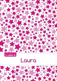  XXX - Le cahier de Laura - Blanc, 96p, A5 - Constellation Rose.