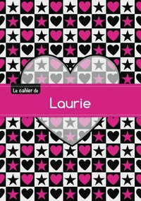 Le cahier de Laurie - Petits carreaux, 96p, A5 - C ur et étoile