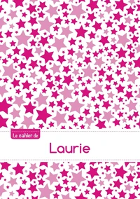 Le cahier de Laurie - Séyès, 96p, A5 - Constellation Rose