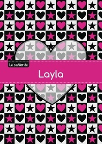  XXX - Le cahier de Layla - Petits carreaux, 96p, A5 - C ur et étoile.