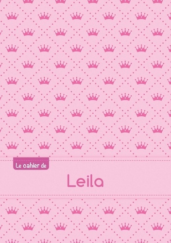  XXX - Le cahier de Leila - Blanc, 96p, A5 - Princesse.