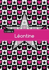 Le cahier de Léontine - Blanc, 96p, A5 - Étoile et c ur